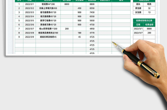 2022班費情況統(tǒng)計表免費下載