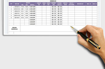 2022涉密計算機定期查殺記錄表免費下載