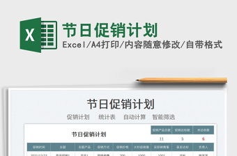 2022節(jié)日促銷計(jì)劃免費(fèi)下載