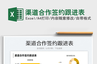 2022渠道合作簽約跟進(jìn)表免費(fèi)下載