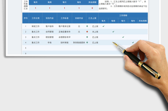 2022工作计划总结表免费下载