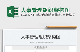 2022人事管理組織架構(gòu)圖免費(fèi)下載
