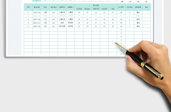 2022人事面试评分统计表免费下载