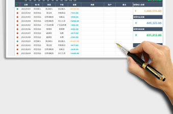 2022餐飲營業收支表免費下載