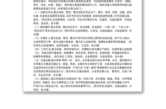 2021年安全生產(chǎn)風(fēng)險(xiǎn)隱患排查管控工作方案
