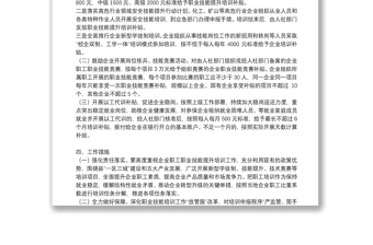 企業(yè)職工職業(yè)技能提升培訓(xùn)實(shí)施方案