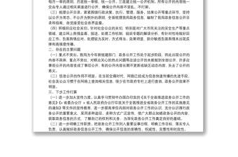 應(yīng)急管理局2021年度政務(wù)信息與政務(wù)公開工作自檢自查報(bào)告
