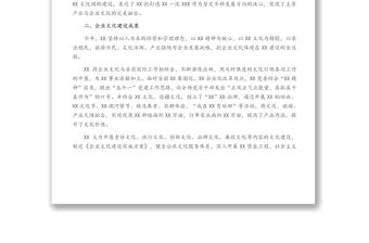 企業(yè)文化建設(shè)情況報(bào)告