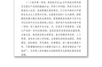 審計局黨組全面從嚴治黨主體職責(zé)落實不到位專項整理情況匯報