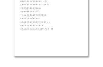 省級“兩優(yōu)一先”考察全流程全套資料