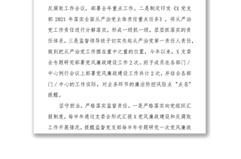 2021年紀(jì)檢機(jī)構(gòu)履行監(jiān)督責(zé)任的工作總結(jié)