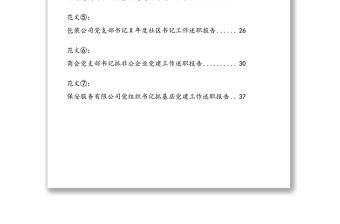“兩新”組織黨組織書記抓基層黨建工作述職報告范文7篇
