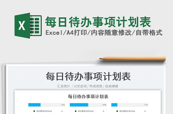 2022每日待辦事項(xiàng)計(jì)劃表免費(fèi)下載