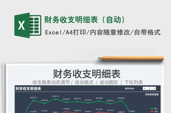 2022財(cái)務(wù)收支明細(xì)表（自動(dòng)）免費(fèi)下載