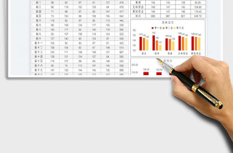 2022學生成績自動化數據管理表免費下載