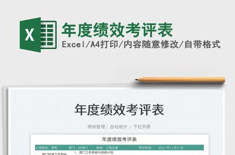 2022年度績(jī)效考評(píng)表免費(fèi)下載