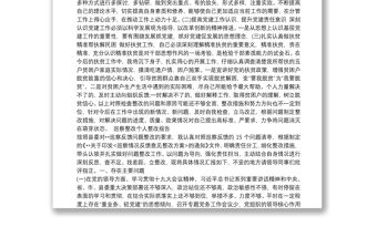 巡察整改個(gè)人整改報(bào)告