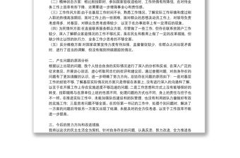 駐村第一書記組織生活會發言材料3篇