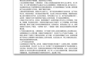 巡察整改專題民主生活會個人發言提綱6篇