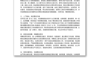 黨組織主要負(fù)責(zé)人組織落實(shí)巡察整改情況報(bào)告6篇