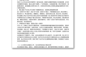 黨支部換屆選舉工作報(bào)告