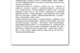 黨的十九屆六中全會精神學習體會