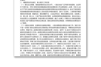 X縣司法局局長(zhǎng)20**年度述職報(bào)告