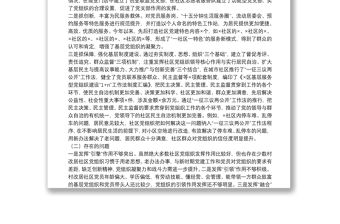 X區黨支部戰斗堡壘作用發揮和黨支部書記隊伍建設情況匯報