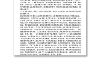 巡視巡查整改相關(guān)材料