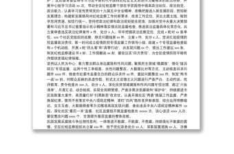 紀(jì)委全會(huì)報(bào)告（區(qū)縣）