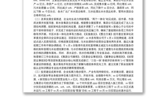 在集團公司2021年度工作會議上的工作報告