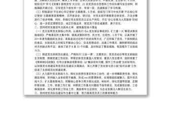 “兩新”黨支部20**年度上半年黨建工作總結