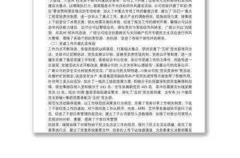 20**年煤礦集團公司黨委工作報告(一)