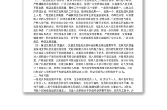 鄉(xiāng)黨委發(fā)展黨員工作總結(jié)