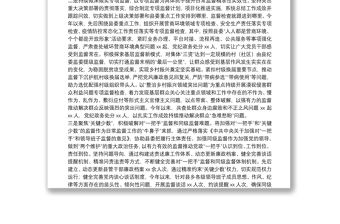 X縣紀委監委做實做細日常監督工作情況匯報