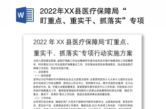 2022年县医疗保障局党组书记党建述职报告
