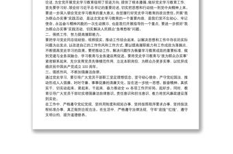 支部書記黨史學習教育專題組織生活會總結發言