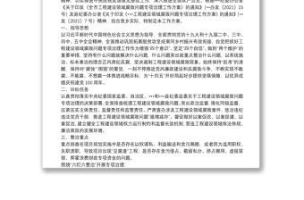 鄉(xiāng)鎮(zhèn)工程建設(shè)領(lǐng)域腐敗問題專項(xiàng)治理方案