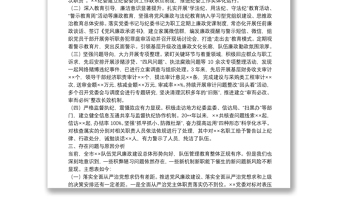 向巡察組的紀(jì)檢監(jiān)察工作專題報(bào)告