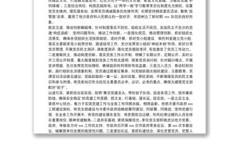 20**年黨支部書記抓黨建述職報告（市級機關黨支部）