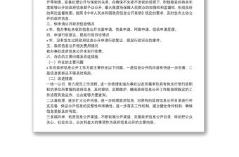 鄉(xiāng)鎮(zhèn)政務(wù)信息公開年度報告