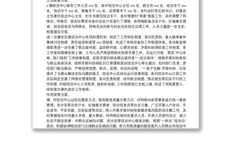 鎮綜治中心規范化建設年活動總結