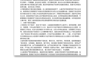 X大學(xué)黨委高校黨建工作重點(diǎn)任務(wù)落實(shí)情況的自查報(bào)告