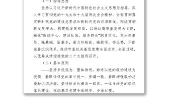 市直機(jī)關(guān)2022年基層黨建工作方案