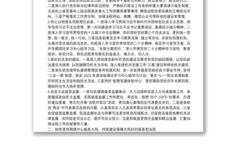 2022年度XX法院工作要點