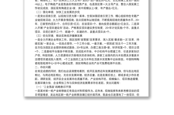 經(jīng)開區(qū)黨工委書記關(guān)于企業(yè)發(fā)展問題調(diào)研報告