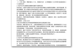 迎接學習宣傳黨的二十大主題宣傳教育活動工作方案