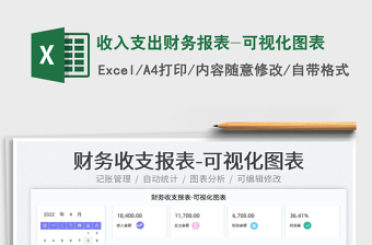 2023收入支出財(cái)務(wù)報(bào)表-可視化圖表免費(fèi)下載