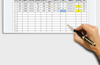 2023復工員工體溫登記表免費下載