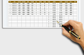 2023出貨統(tǒng)計表免費下載